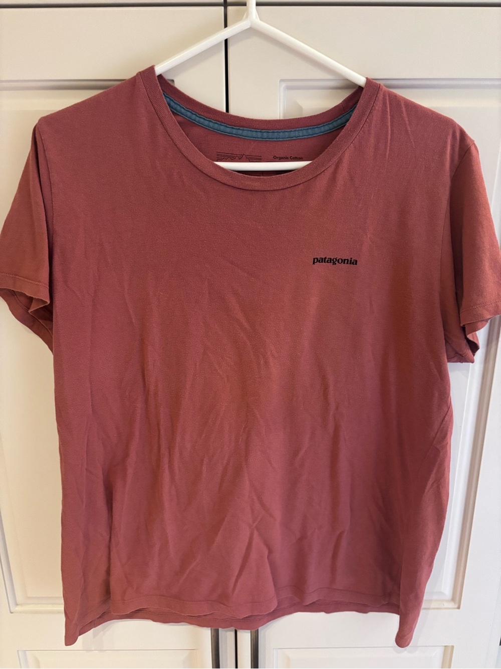 Patagonia Women's Short Sleeve Crewneck T-Shirt - Dusty Rose large